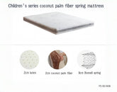 Children's series coconut palm fiber spring mattress YS-051609