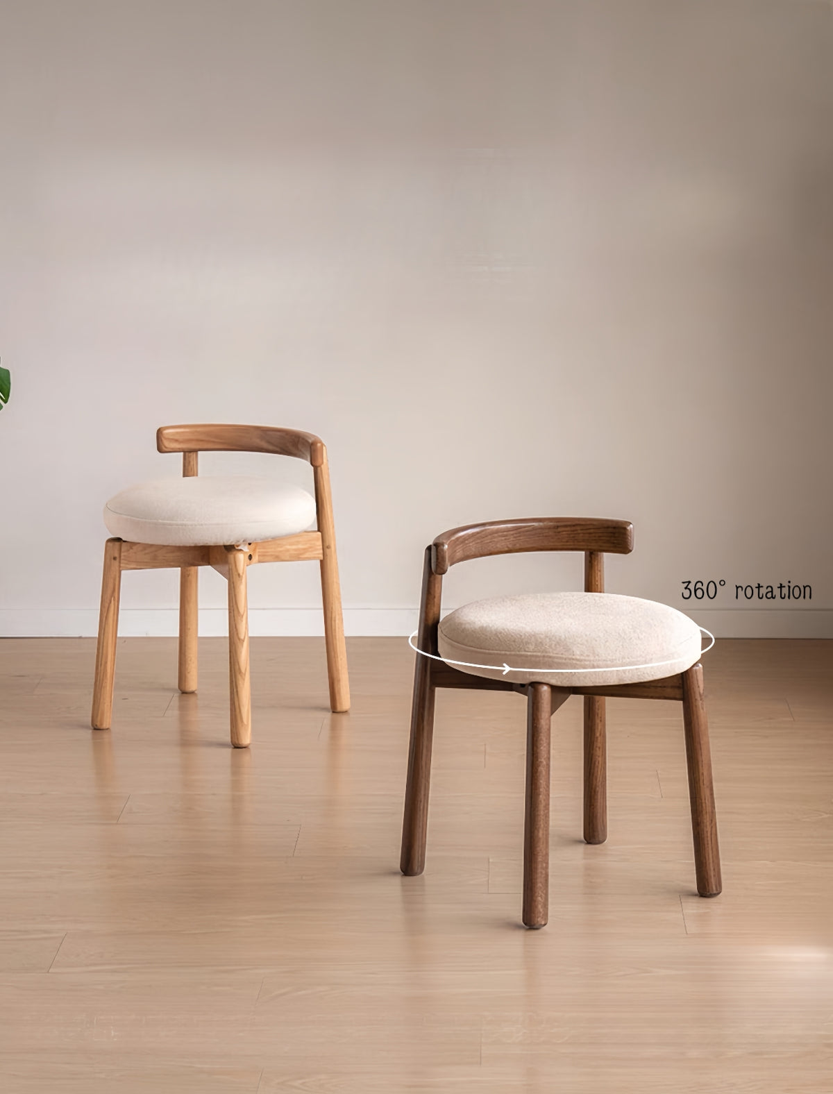 solid wood swivel chair YS-051611