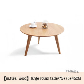 large and small combination solid wood round coffee table YS-070201