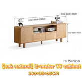 tall solid wood TV cabinet FS-YS070209