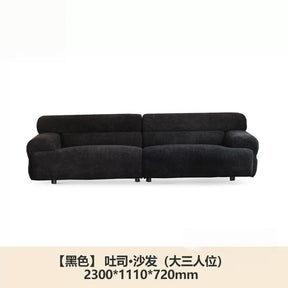Toast-style fabric sofa, fully removable and washable, YS26030201