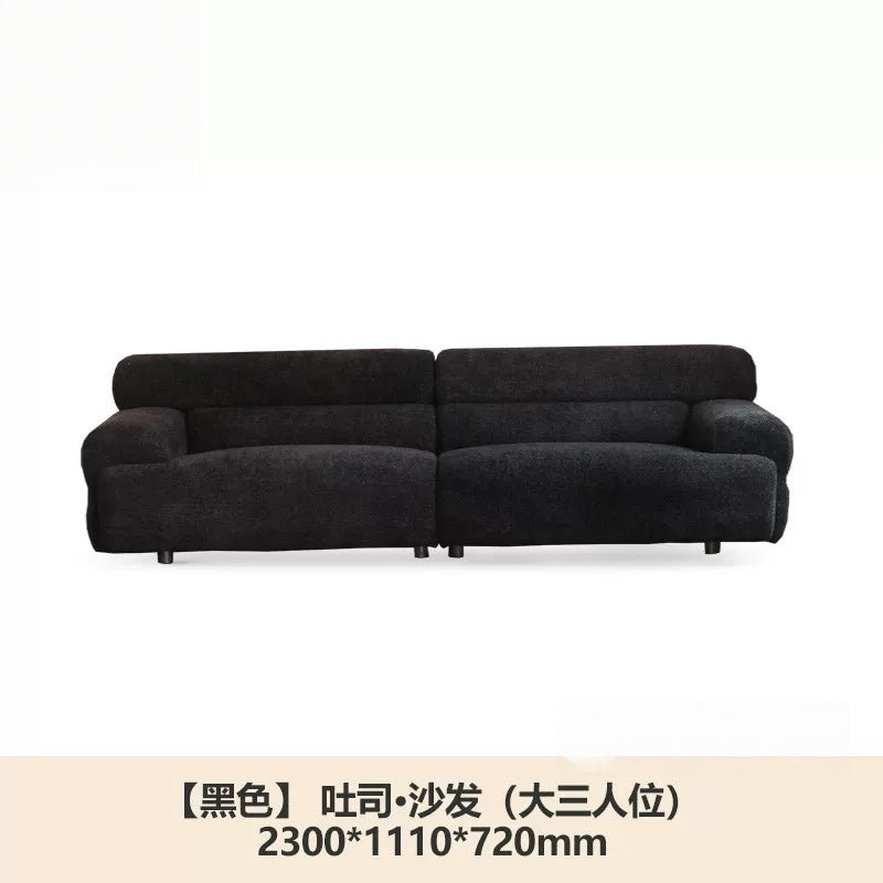 Toast-style fabric sofa, fully removable and washable, YS26030201