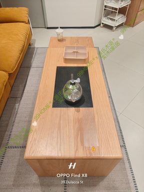 solid wood extendable coffee table FS_YS080401