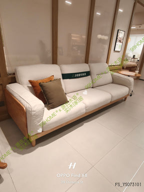 solid wood fabric sofa FS_YS0731016