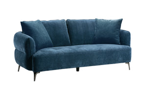 FS-2408 Navy 3 Seater Sofa